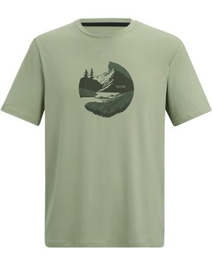 Regatta Fingal Mountain T-Shirt (Light Sage) - Green