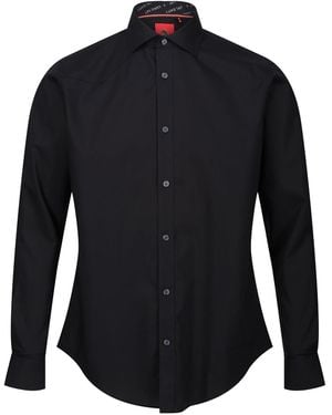 Luke 1977 Mannen Triple Crown Lange Mouwen Snooker Shirt (zwart) - Blauw