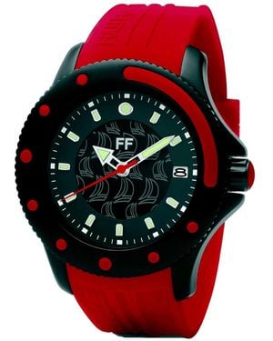 Folli Follie Ladies Watch Quartz Stainless Steel - Red