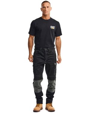 Caterpillar Essential Knee Pocket Stretch Holster Outdoor Trousers - Black