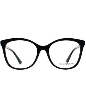 Emporio Armani Square Shiny Ea3231 - Black