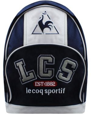 Le Coq Sportif Logo/ Backpack - Blue