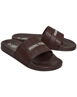 Original Penguin Paradise Chocolate Slides - Brown