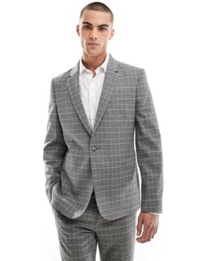 ASOS Slim Suit Jacket - Grey