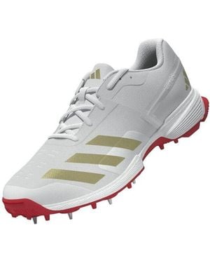 adidas 22Yds 2025 Cricket Spikes Shoes Boots Trainers Met - Grey