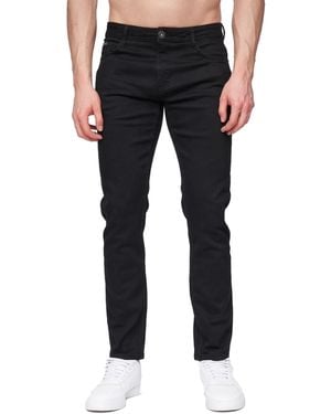 Henleys Mayhen Slim Jeans - Black