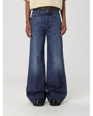Bottega Veneta Wide Leg Jeans - Blue
