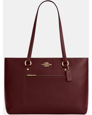 COACH Station Tote Bag - Red