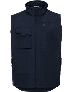 Russell Heavy Duty Gilet (French) - Blue