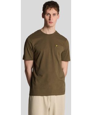 Lyle & Scott Pocket T-Shirt - Green