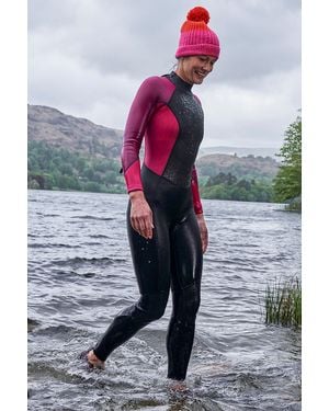 Mountain Warehouse Full Wetsuit With Easy Glide Zip Neoprene Sun Protection Swimwear - Grey