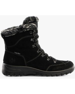 Rieker L7145-00 Boots Textile - Black