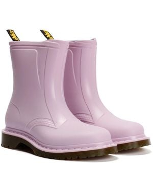 Dr. Martens 1460 Rain Pull On Lilac Wellington Bottines - Paars