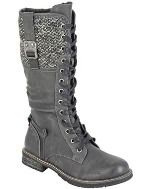 Cipriata Gabriela Memory Foam Boots - Black