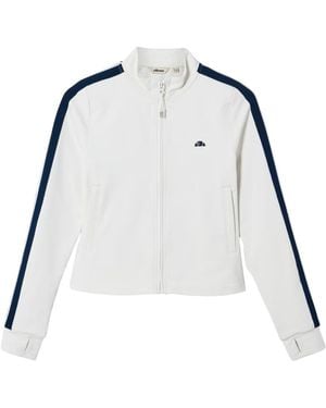 Ellesse Ladies Banff Full Zip Track Top (Off) - White