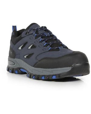 Regatta Mudstone Nubuck Safety Trainers /Oxford) - Blue