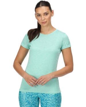 Regatta Fingal Edition Wicking Jersey T Shirt - Blue