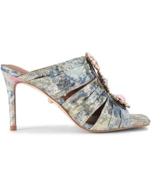 Kurt Geiger Kensington Soft Bow Mule Mules - Grey