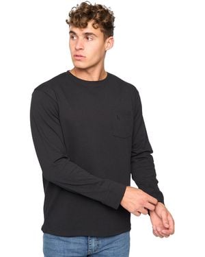 Bewley & Ritch Apsley Long Sleeve T-Shirt - Black