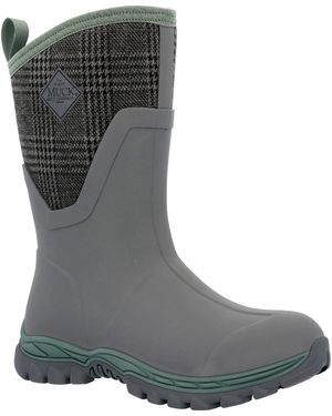 Muck Boot Arctic Sport Ii Neoprene/Plaid Wellington - Grey