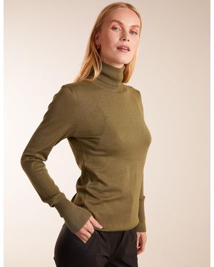 Blue Vanilla Roll Neck Jumper - Green