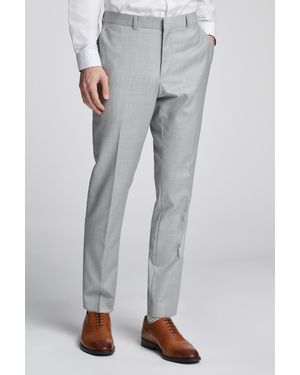 Ted Baker Antila Cool Semi Plain Trousers - Grey