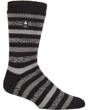 Heat Holders Extra Thick Thermal Socks For Winter - Black