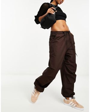 Obey Mina Parachute Trousers - Black