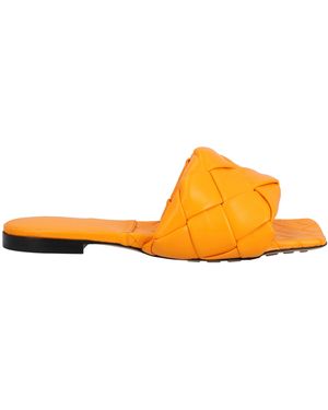 Bottega Veneta Sliders - Orange