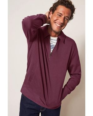 White Stuff Ashby Sweatshirt - Purple
