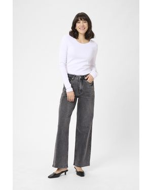 Kaffe Jeans Kameadow Jeans Regular Fit - Wit