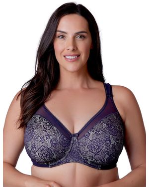 Berlei B521 Beauty Everyday Underwired Minimiser Bra - Blue