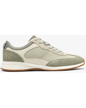 Clarks Cloford Lo Sage Combi Trainers - White