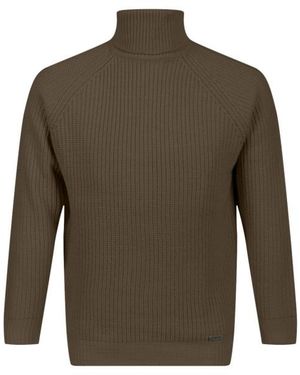 19V69 Italia by Versace Pullover Matt Wool - Brown