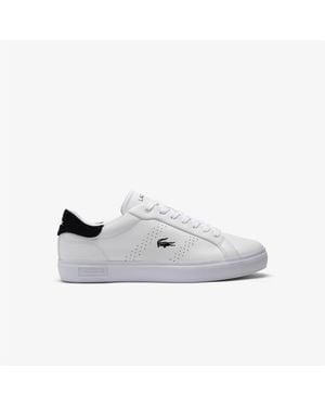 Lacoste Powercourt 2.0 Trainers - Metallic