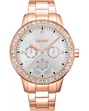 DKNY Dk1L055M0065 Ladies Parsons Glitz Watch - Grey