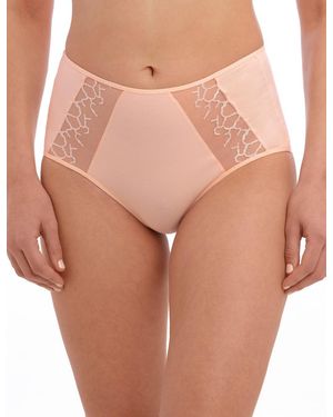 Wacoal 145008 Lisse High Waist Brief - Natural