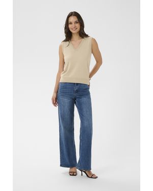 Kaffe Pullover Kalizza Pullover Regular Fit - Blauw