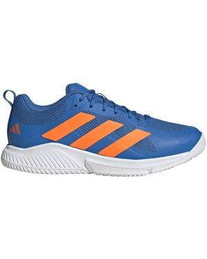 adidas Court Team 2.0 Volleyball Shoes - Blue