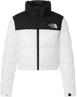 The North Face Nuptse Short Jacket Nylon - Black