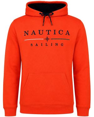 Nautica Malbo Oh Dark Hoodie Cotton - Orange