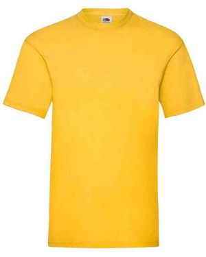 Fruit Of The Loom Valueweight T-Shirt (Sunflower) - Yellow