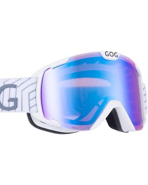 G.O.D Eyewear Nebula Uv400 Ski Snowboard Goggles With Anti-Fog Mirror Double Lens - Blue