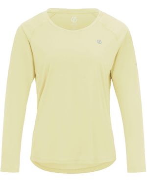 Dare 2b Ladies Serenity Long-Sleeved T-Shirt (Wax) - Yellow