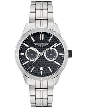 Aston Martin Icon Hdl Watch Mtih2S603 Stainless Steel - Metallic