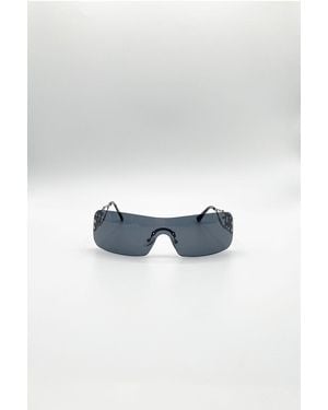 SVNX Flat Top Racer Rimless - Blue