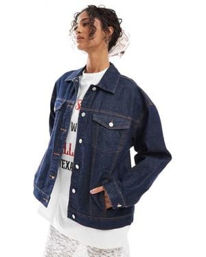 ASOS Oversize 90's Denim Jacket - Blue