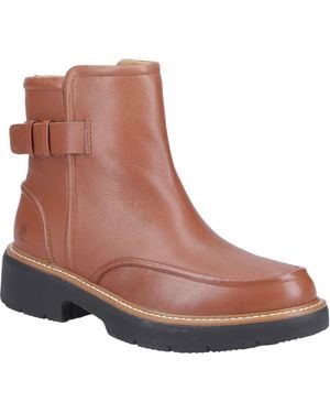 Hush Puppies Jodie Ladies Ankle Boots - Brown