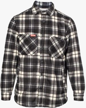 Hard Yakka Sherpa Shirt Jacket - Black