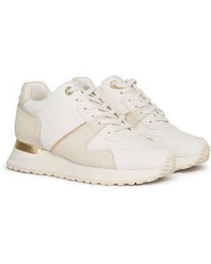 Mallet Dames Almorah Leren Sneakers (wit)